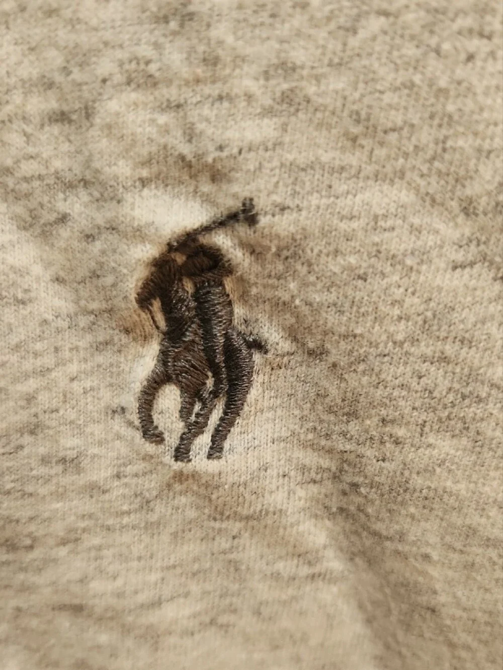 Polo by Ralph Lauren Light Heather Gray Crewneck Tee
